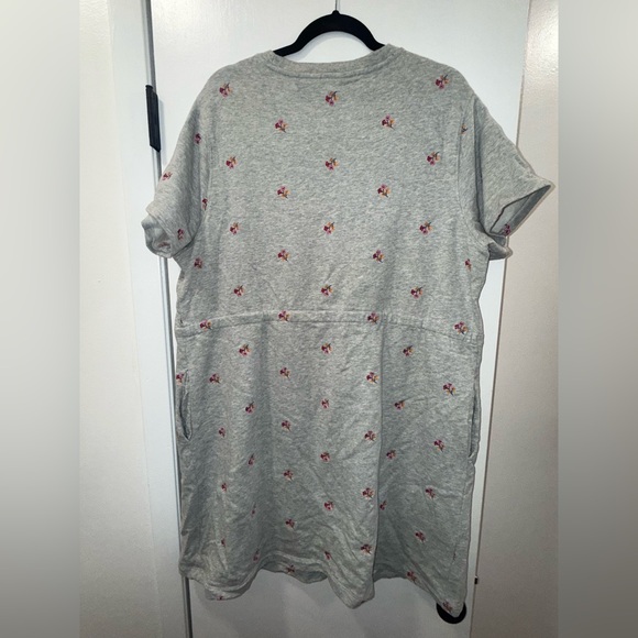 Draper James Floral Heather Gray Dress - Picture 4 of 5